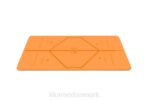 Liforme klassisk yogamåtte til børn livlig orange yoga måtter 4R8077 - Image 2