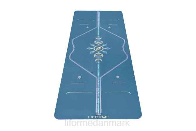 Liforme kosmisk måne yogamåtte blå yoga måtter 4R808 - Image 1