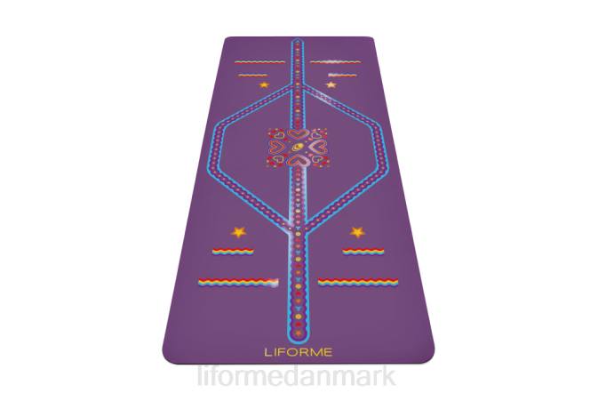 Liforme legesyg yogamåtte til børn lilla jord yoga måtter 4R8068 - Image 1
