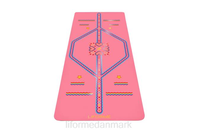 Liforme legesyg yogamåtte til børn lyserød yoga måtter 4R8065 - Image 1