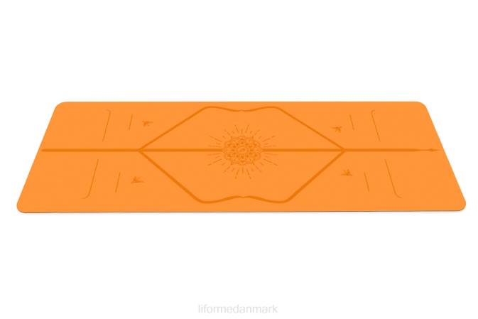 Liforme lykke rejsemåtte livlig orange yoga måtter 4R8057 - Image 2