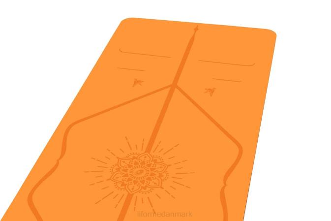 Liforme lykkemåtte livlig orange yoga måtter 4R8026 - Image 3