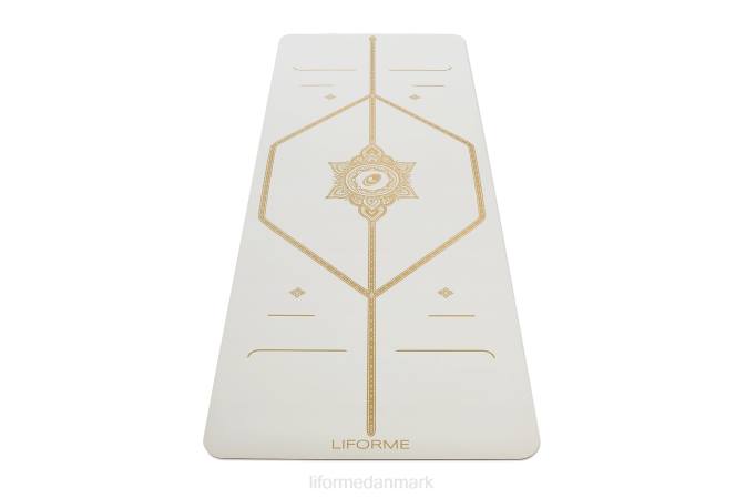 Liforme magisk rejsemåtte hvidt guld yoga måtter 4R8046 - Image 8
