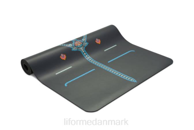 Liforme mindful haverejse yogamåtte grå/blomstret yoga måtter 4R8048 - Image 6