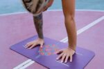 Liforme mindful haveyogapude lilla/blomstret kollektion 4R8085 - Image 2