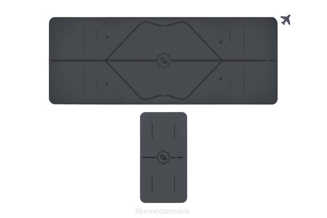 Liforme rejsemåtte og yogapudebundt klassisk yoga måtter 4R8064 - Image 9