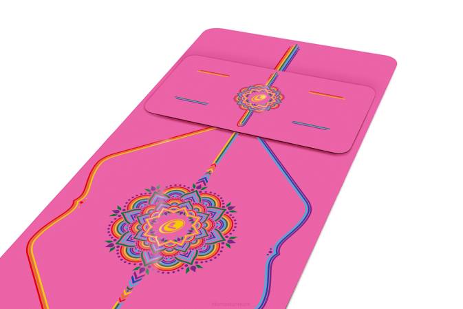 Liforme taknemmelig regnbue yoga pude taknemmelig pink/regnbue kollektion 4R8093 - Image 3