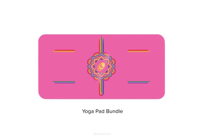 Liforme taknemmelig regnbue yogamåtte taknemmelig pink/regnbue yoga måtter 4R8025 - Image 8