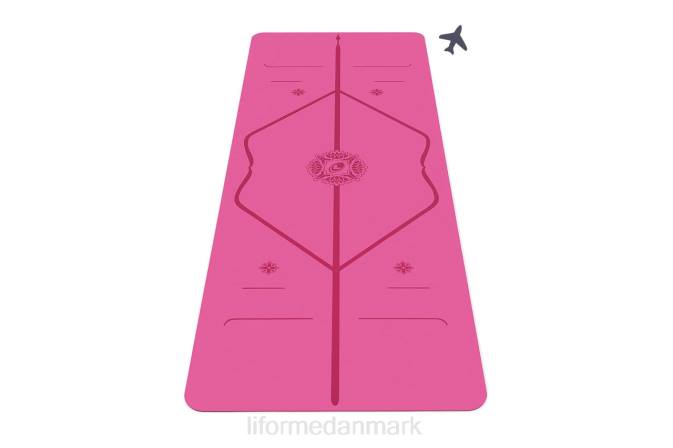 Liforme taknemmelig rejsemåtte taknemmelig pink yoga måtter 4R8061 - Image 1